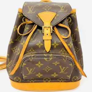 Louis Vuitton 1997 pre-owned mini Montsouris backpack - ShopStyle